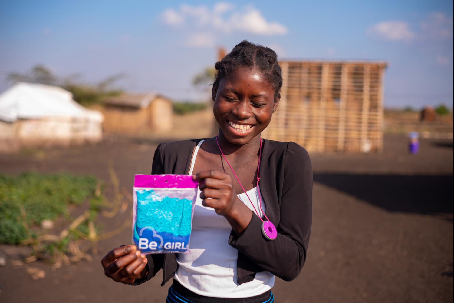 Be Girl - Sofala Resettlement Camps Mozambique - Ending Stigma Around Menstruation